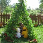 Cómo hacer un teepee para tu huerto de vegetales