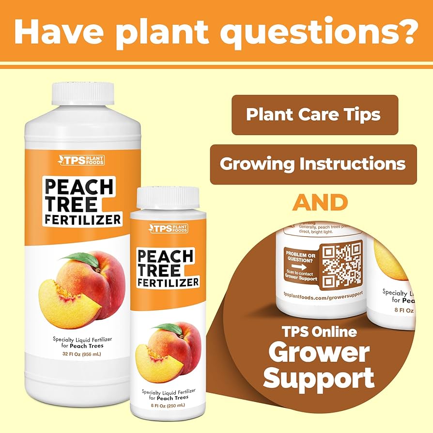 Cómo nutrir tus durazneros con Peach Tree Fertilizer