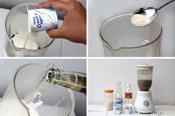 Cómo preparar una mezcla de musgo y suero de leche