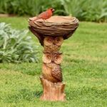 Cómo se puede hacer un plantador en un baño de pájaros