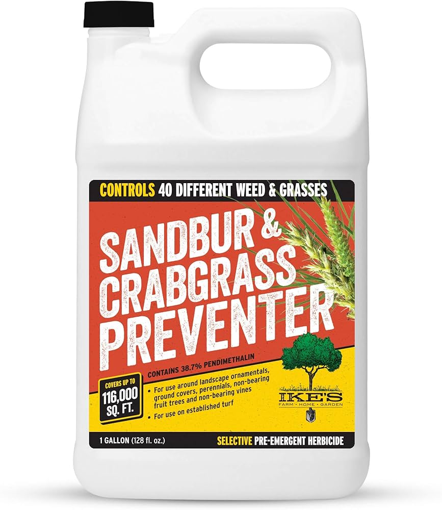 Productos químicos para controlar sandburs en paisajismo