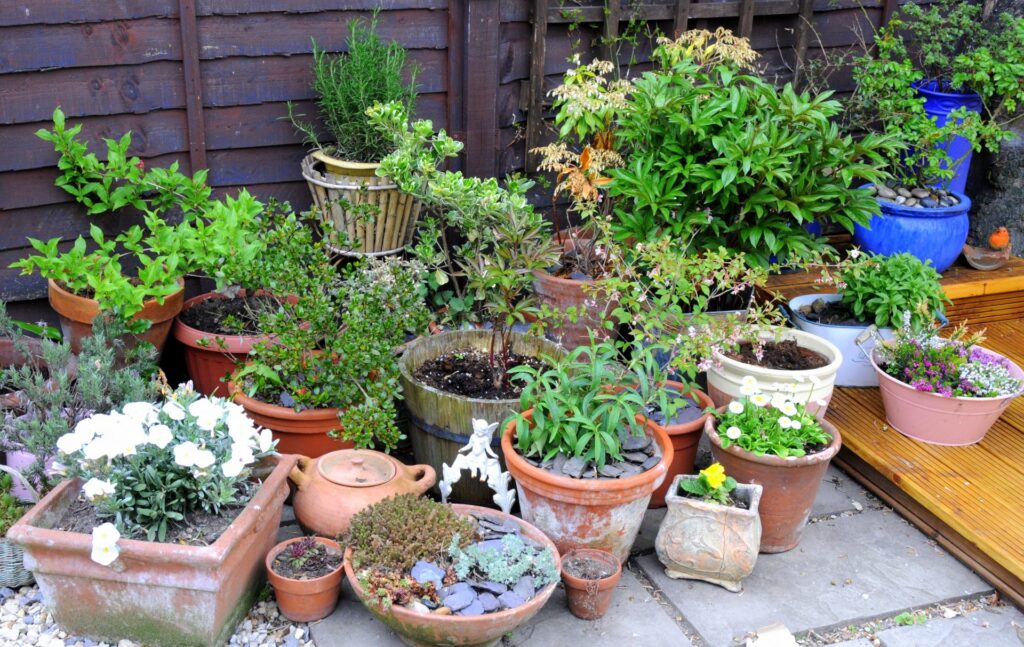 Qué es el método pot-in-a-pot para jardinería creativa